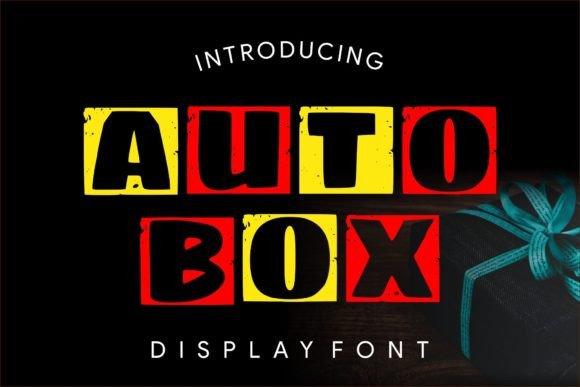 Auto Box: Integrating a Versatile Display Font into Professional Design Workflows