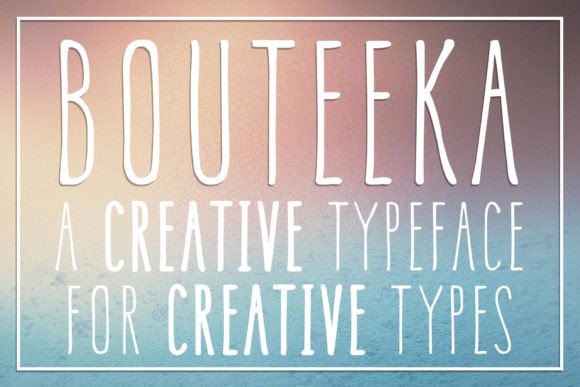 Bouteeka: Mastering Slender Elegance in Modern Typography