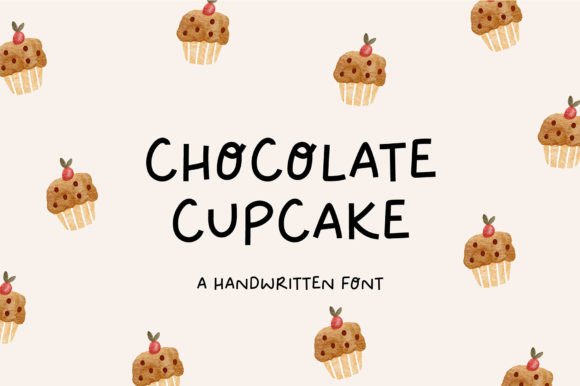 Chocolate Cupcake: Elevating Design with Playful Typography