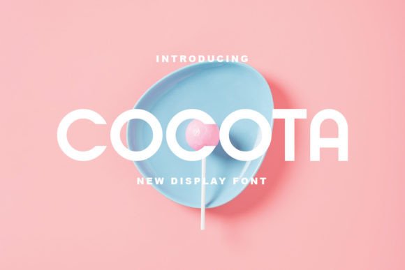 Cocota: Integrating a Friendly Display Font into Your Creative Workflow