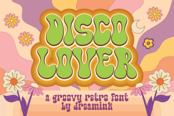 Disco Lover: A Bold Retro Font for Modern Design