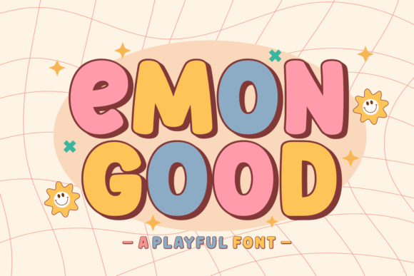 Emon Good: Whimsical Font for Joyful Design