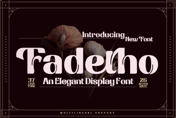 Fadetho: Elevating Design with Relaxed Elegance