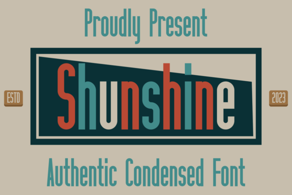 Shunshine: Integrating Authentic Condensed Typography into Modern Brand Workflows