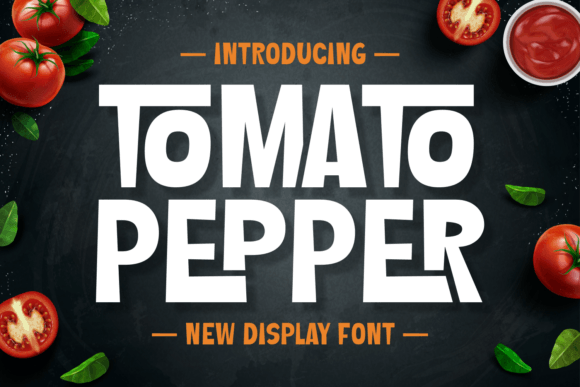 Tomato Pepper: A Playful Display Font