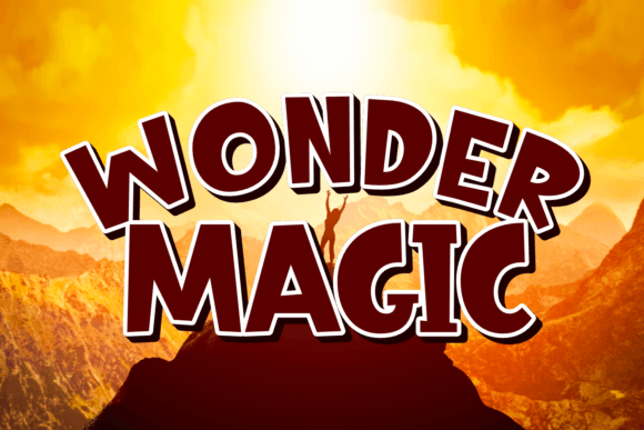 Wonder Magic: Bold, Playful Typography for Designers